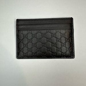 Gucci Microguccissima Pattern Card Holder